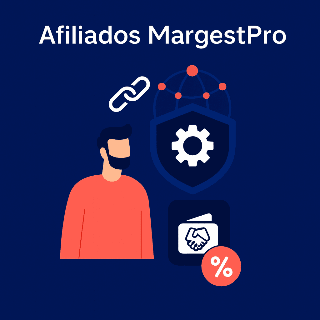 Afiliados MargestPro · Comisiones justas y oportunidades globales Únete como afiliado a MargestPro y genera ingresos con comisiones claras y recurrentes. Promociona automatizaciones, packs y soluciones digitales con transparencia y respaldo real.