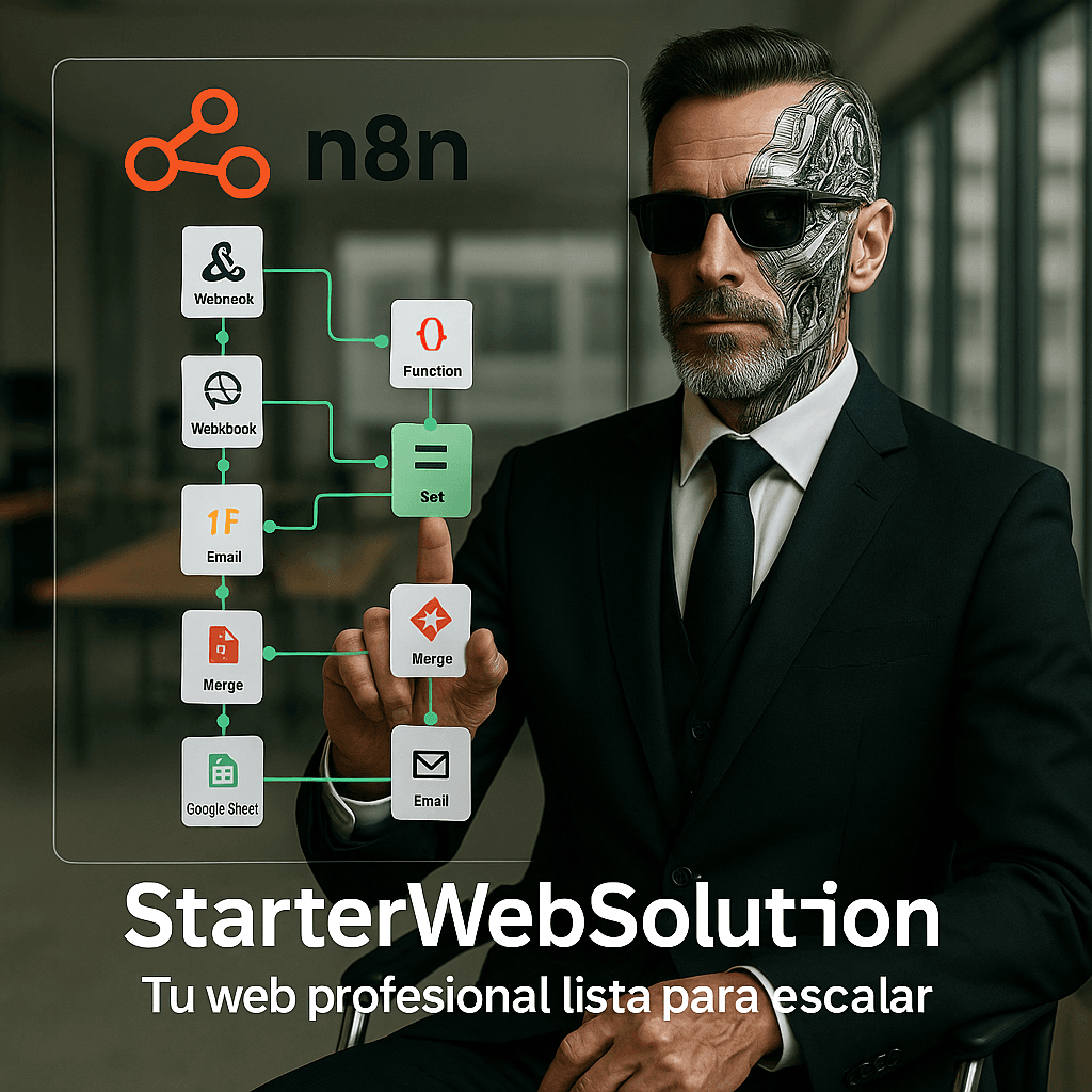 Soluciones 9 StarterWebSolution  Tu web que vende desde el día 1. WordPress (Avada) + SEO técnico + Chatwoot + WhatsApp + GA4/GTM