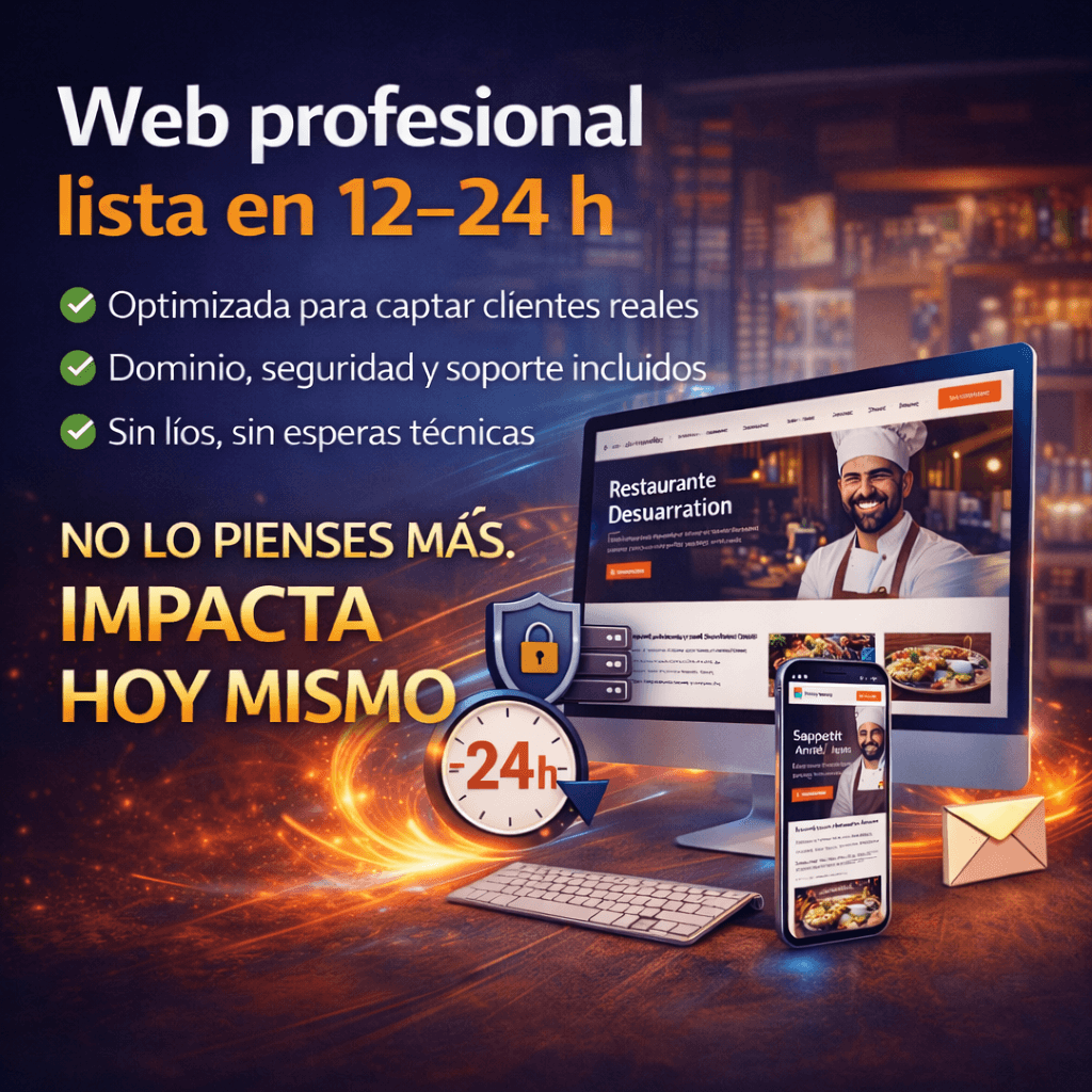 Política de cookies (UE) 2 Web profesional WebExpress99 publicada en 12–24 horas con mantenimiento anual