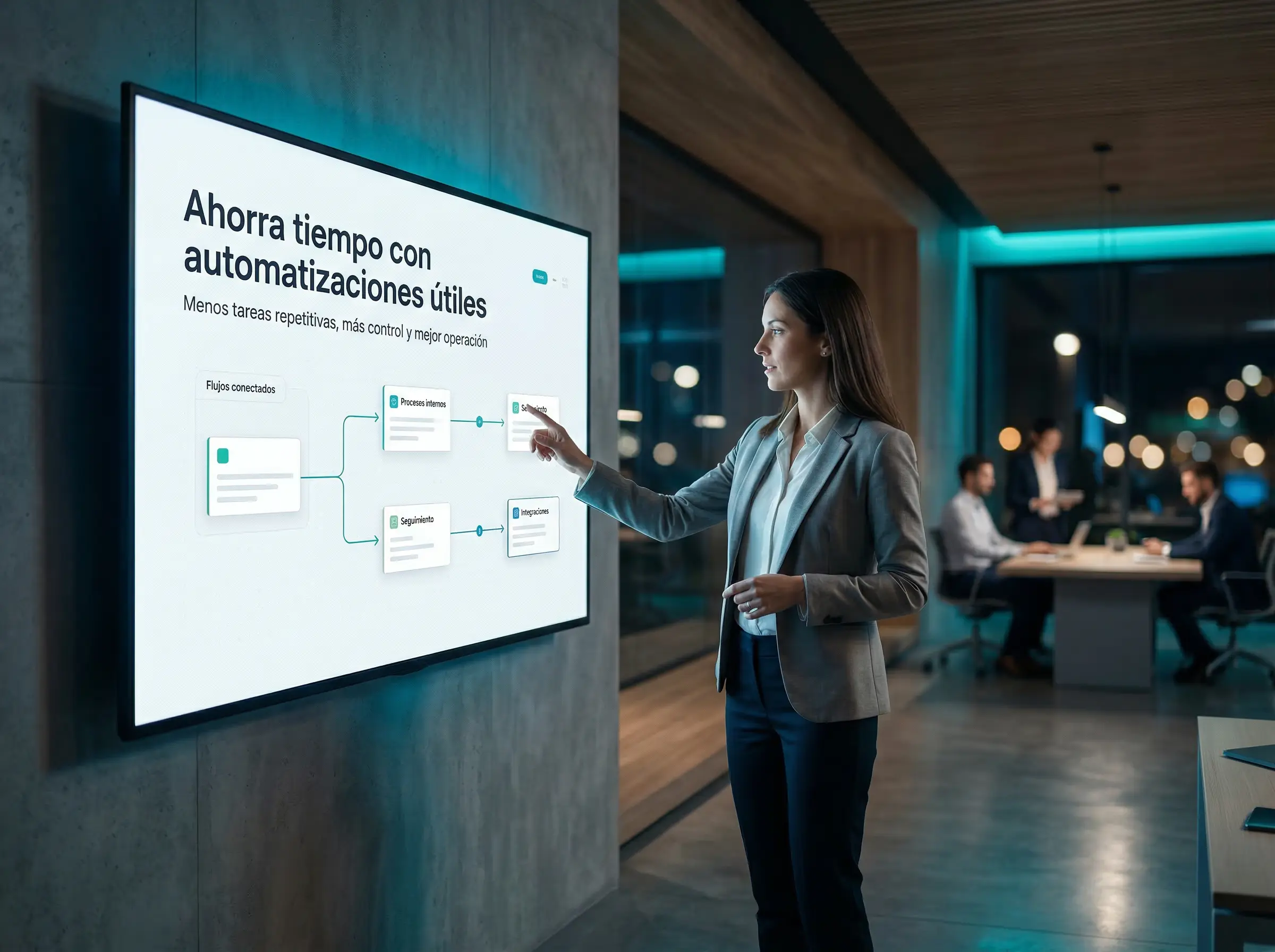 Soluciones de MargestPro para web, automatización e inteligencia artificial