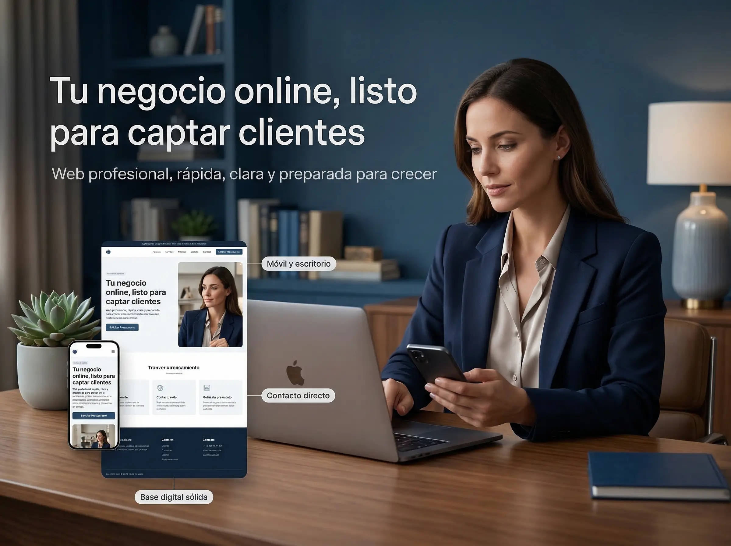 Soluciones de MargestPro para web, automatización e inteligencia artificial